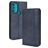 Mobigear Sensation Motorola Moto G71 5G Hoesje Bookcase Portemonnee - Blauw