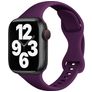 Mobigear Sport Slim Siliconen Apple Watch Bandje Druksluiting - 42/41/40/38 mm - Paars