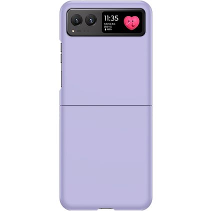 Mobigear Colors Motorola Razr 40 Hoesje Hardcase Backcover - Paars