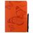 Mobigear Butterfly iPad 9 (2021) Hoes Bookcase + Stylus Houder - Oranje