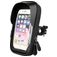 Mobigear Weather Shield Telefoonhouder Fiets Fietsstuur Bevestiging Hoesje Universeel (max 17 cm x 9 cm) - Zwart