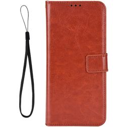 Mobigear Wallet TCL 30 Hoesje Bookcase Portemonnee - Bruin