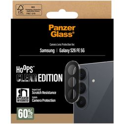 PanzerGlass Hoops Rings Samsung Galaxy S26 FE Glazen Camera Lens Protector - Case Friendly - Zwart