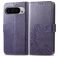 Mobigear Clover Google Pixel 9 Pro XL Hoesje Bookcase Portemonnee - Paars
