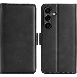 Mobigear Slim Magnet Samsung Galaxy S25 FE Hoesje Bookcase Portemonnee - Zwart