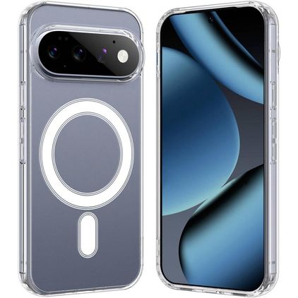 Mobigear Crystal Doorzichtig Google Pixel 11 Pro MagSafe Hoesje Hardcase Backcover - Transparant
