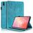 Mobigear Tree Samsung Galaxy Tab S11 Ultra Hoes Bookcase + Stylus Houder - Blauw