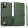 Mobigear Wallet iPhone 16 Pro Max Hoesje Uitneembare 2in1 Bookcase Portemonnee - Groen
