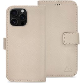 My Style Flex Wallet iPhone 16 Pro Max Hoesje Bookcase Portemonnee - Warm Taupe