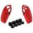 Mobigear Classic Dun Playstation 5 controller Hoesje Flexibel Siliconen - Rood