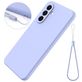 Mobigear Rubber Touch Samsung Galaxy A56 Siliconen Hoesje Backcover - Paars