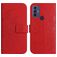 Mobigear Sunflower TCL 30 SE Hoesje Bookcase Portemonnee - Rood