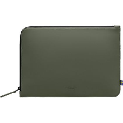 Gaston Luga Däsh Laptop Sleeve 13 - 14 inch Laptop hoes - Olijfgroen
