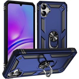 Mobigear Armor Ring Samsung Galaxy A05 Hoesje Hardcase Backcover Shockproof met Ringhouder - Blauw
