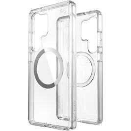 Speck Presidio2 Clear Doorzichtig Samsung Galaxy S25 Ultra MagSafe Hoesje Hardcase Backcover Shockproof - Transparant