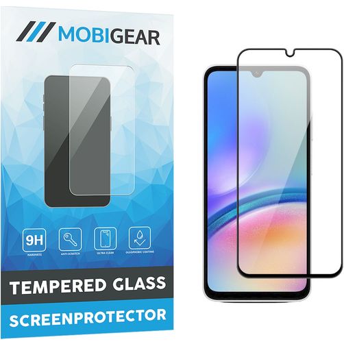 Mobigear Premium Samsung Galaxy A05s Glazen Screenprotector - Case Friendly - Zwart