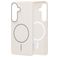 Mobiparts Slim Line Samsung Galaxy S26 MagSafe Hoesje Hardcase Backcover - Off White
