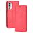 Mobigear Sensation Motorola Moto G52 Hoesje Bookcase Portemonnee - Rood