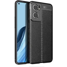 Mobigear Luxury OnePlus Nord CE 2 Hoesje Flexibel TPU Backcover - Zwart