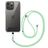 Mobigear Lanyard Universeel Telefoonkoord Verstelbaar - Groen