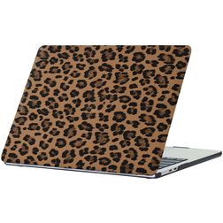 Mobigear Hardshell MacBook Pro 13 Inch (2016-2023) Hoes Hardshell Laptopcover MacBook Case - Bruin - Model A1706 / A1708 / A1989 / A2159 / A2289 / A2251 / A2338