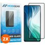 Mobigear Premium Xiaomi Mi 11i Glazen Screenprotector - Case Friendly - Zwart (2-Pack)