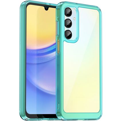Mobigear Crystal Samsung Galaxy A16 Hoesje Hardcase Backcover - Blauw