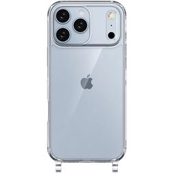 Mobigear Mix & Match Doorzichtig iPhone 18 Pro Flexibel TPU Hoesje met koord - Transparant