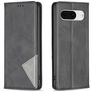 Mobigear Rhombus Slim Google Pixel 8 Hoesje Bookcase - Zwart