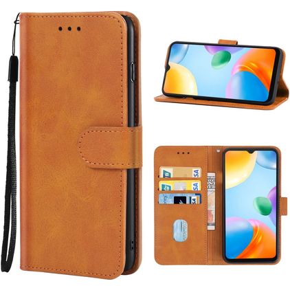 Mobigear Wallet POCO C40 Hoesje Bookcase Portemonnee - Bruin