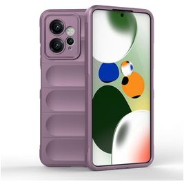 Mobigear Bumpy Xiaomi Redmi Note 12 Hoesje Flexibel TPU Backcover - Paars