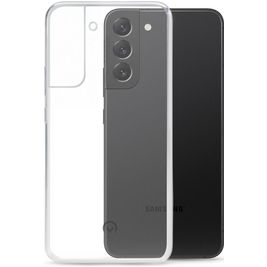 Mobilize Gelly Doorzichtig Samsung Galaxy S22 Plus Hoesje Flexibel TPU Backcover - Transparant