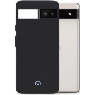 Mobilize Rubber Gelly Google Pixel 6a Hoesje Flexibel TPU Backcover - Matt Black