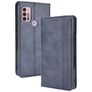 Mobigear Sensation Motorola Moto G20 Hoesje Bookcase Portemonnee - Blauw