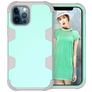 Mobigear Ultra Tough iPhone 12 Pro Max Hoesje Hardcase Backcover Shockproof - Turquoise