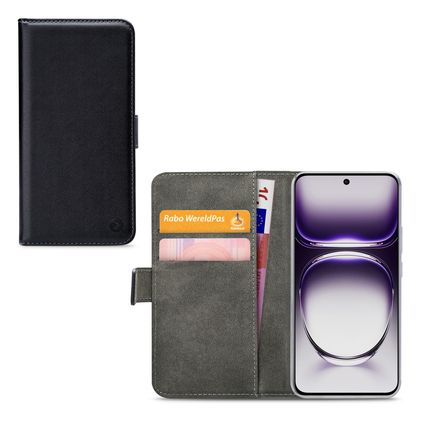 Mobilize Classic Gelly Wallet OPPO Reno 12 Hoesje Bookcase Portemonnee - Zwart