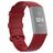 Mobigear Cross Siliconen Fitbit Charge 4 Bandje Gespsluiting - Rood