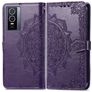 Mobigear Mandala Vivo Y76 Hoesje Bookcase Portemonnee - Paars