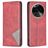Mobigear Rhombus Slim OPPO Find X6 Pro Hoesje Bookcase - Rood