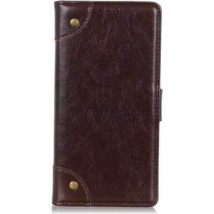 Mobigear Ranch Alcatel 1C (2019) Hoesje Bookcase Portemonnee - Bruin