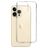 Mobiparts Classic Doorzichtig iPhone 14 Pro Max Hoesje Flexibel TPU Backcover - Transparant