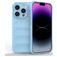 Mobigear Bumpy iPhone 15 Pro Hoesje Flexibel TPU Backcover - Blauw
