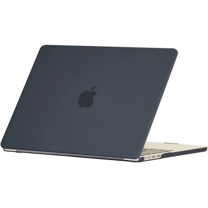 Mobigear Matte MacBook Air 13 Inch (2022-2026) Hoes Hardshell Laptopcover MacBook Case - Zwart - Model A2681 / A3113 / A3240 / A3449