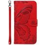 Mobigear Butterfly Xiaomi 13 Ultra Hoesje Bookcase Portemonnee - Rood