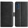 Mobigear Slim Magnet Motorola Moto E32s Hoesje Bookcase Portemonnee - Zwart