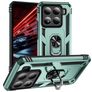 Mobigear Armor ring Xiaomi 15 Hoesje Hardcase Backcover Shockproof met Ringhouder - Groen
