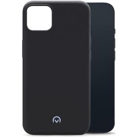Mobilize Rubber Gelly iPhone 13 Mini Hoesje Flexibel TPU Backcover - Matt Black