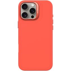 Decoded Stacks iPhone 16 Pro Max Siliconen MagSafe Hoesje Backcover - Tangerine