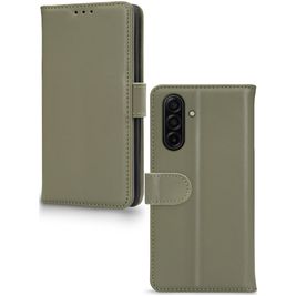 Mobilize Premium Gelly Samsung Galaxy A26 Hoesje Bookcase Portemonnee - Groen