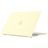 Mobigear Cream Matte MacBook Air 15 Inch (2023-2026) Hoes Hardshell Laptopcover MacBook Case - Geel - Model A2941 / A3114 / A3241 / A3448